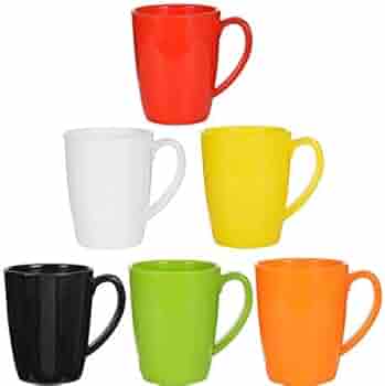 U Shaped Ceramic Mug