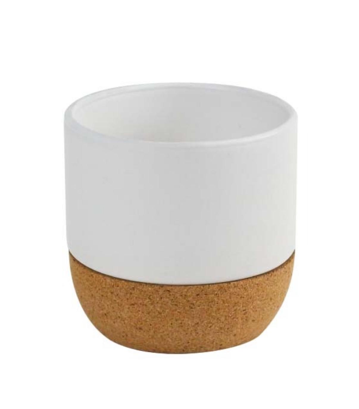 Ceramic Mug with Cork Bottom