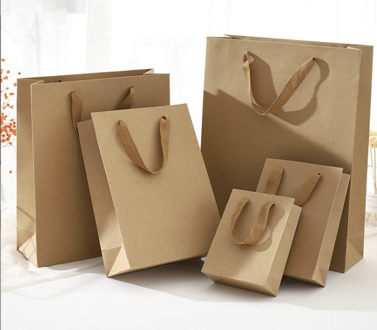 Vertical Shape Kraft Paper Bags