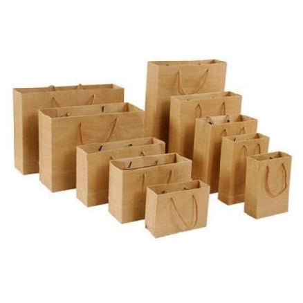 REDDOTGIFT® Kraft Shopping Paper Bags