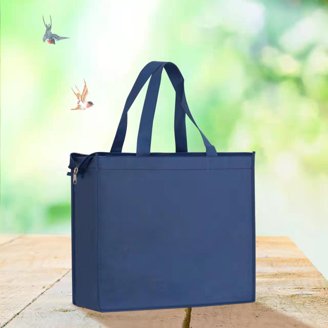 Pack of 10 Non-Woven Fabric Carry Bags