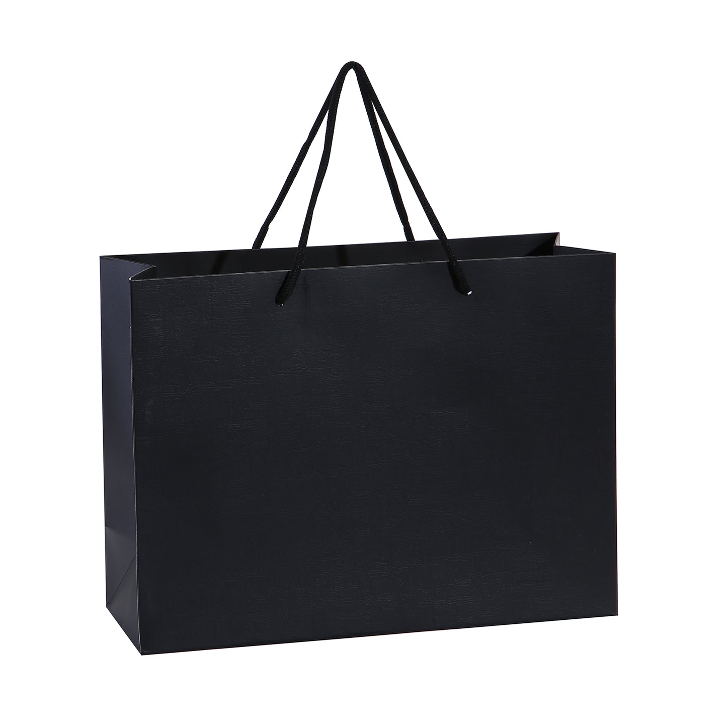 Black Plain Gift Bags Shopping Bag