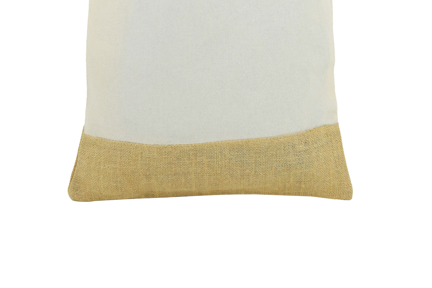 Cotton Bag with Jute Patch