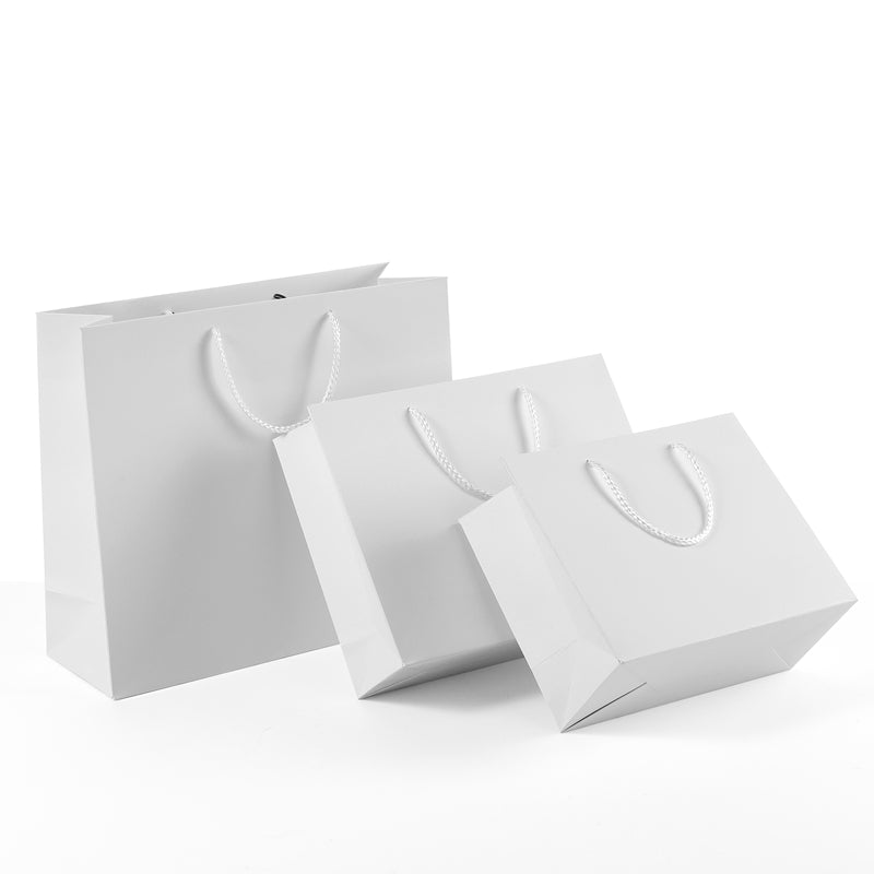 White Plain Gift Bags