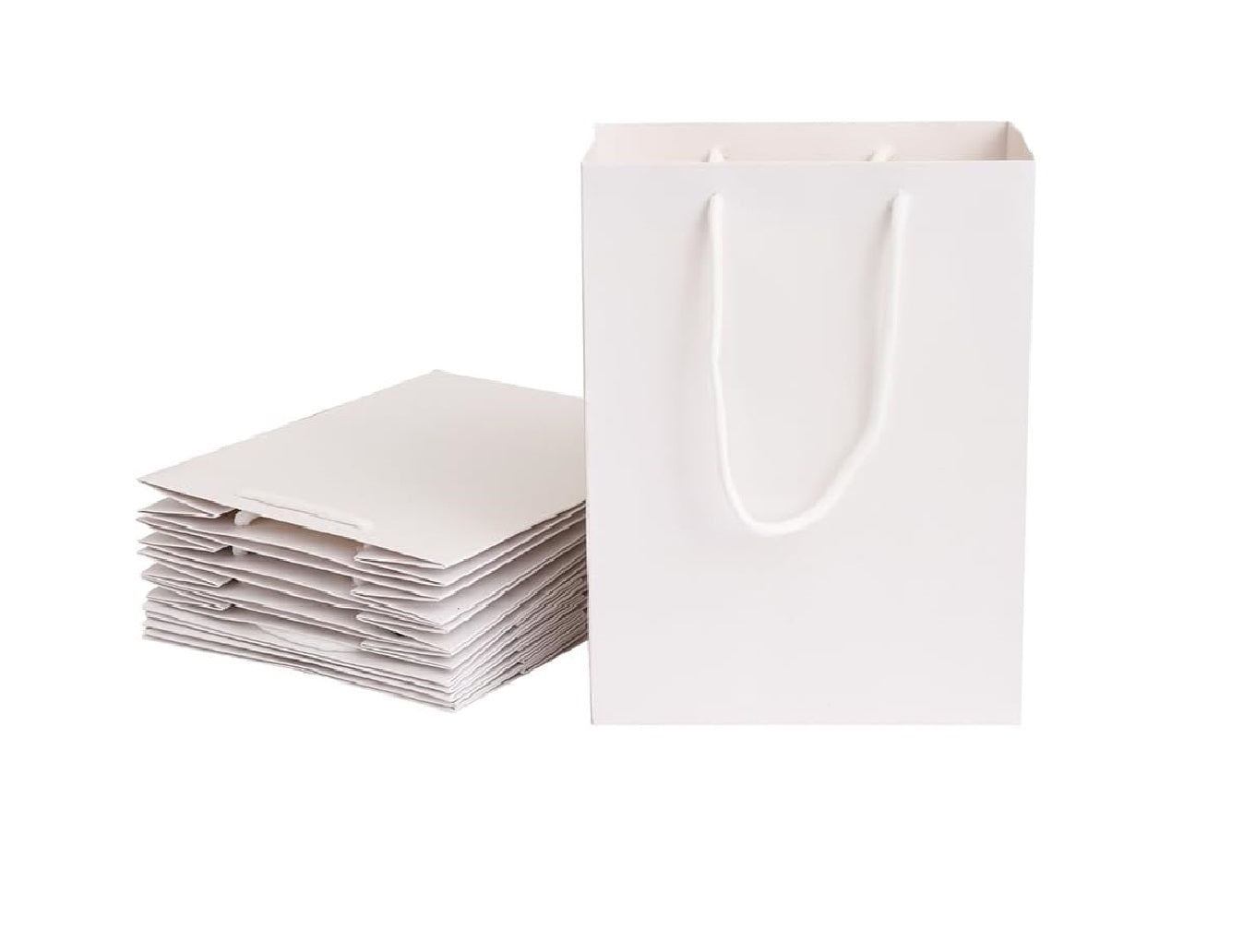 White Plain Paper Bags