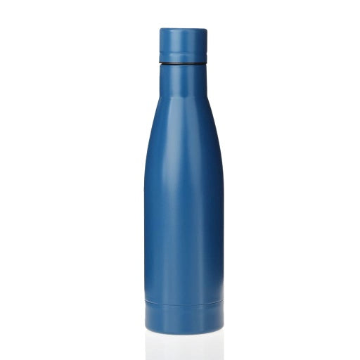 NIESKY - Copper Vacuum Insulated Double Wall Water Bottle - Aqua Blue
