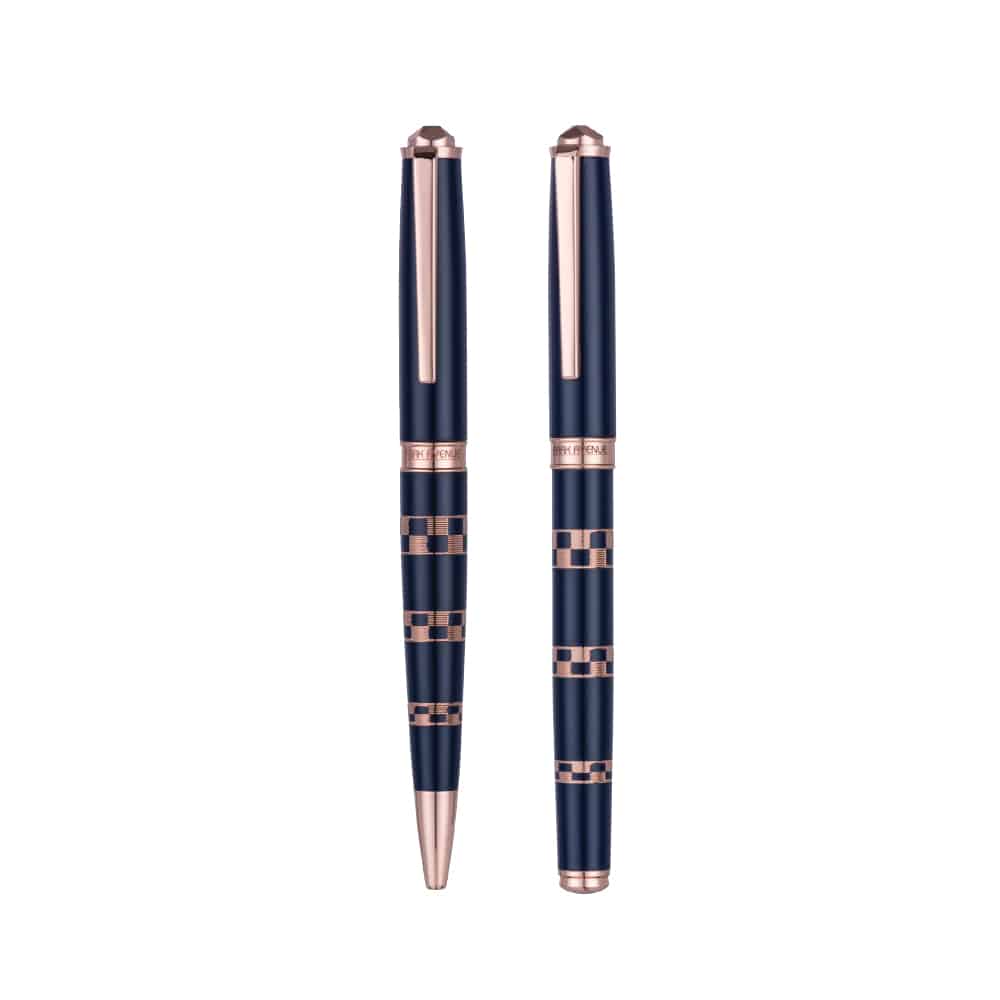 ROYAL SCOTT ROSE-Park Avenue Roller & Ball Pen Set