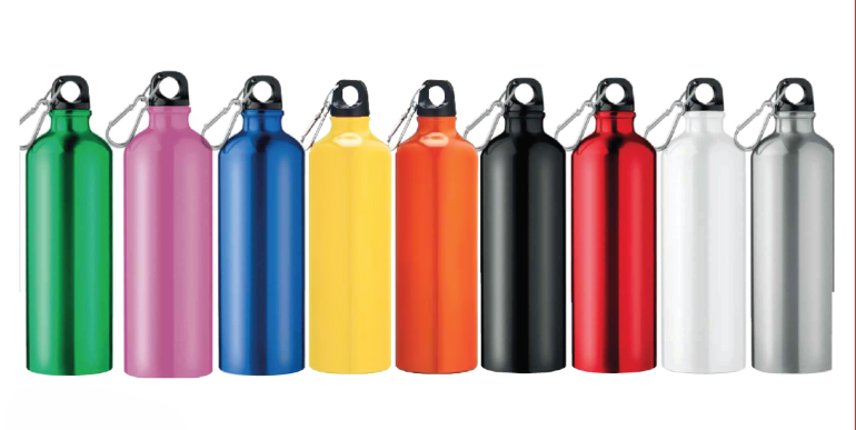 Single Wall Aluminium Sports Bottle