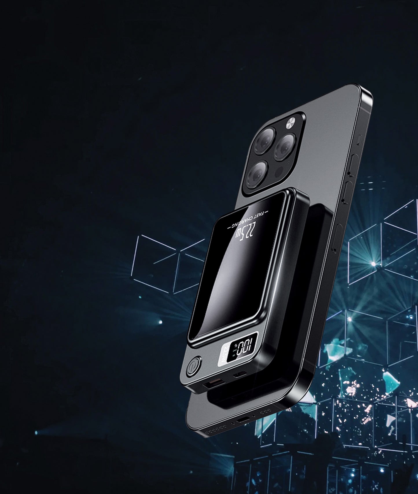 Magnetic Wireless Power Bank-3