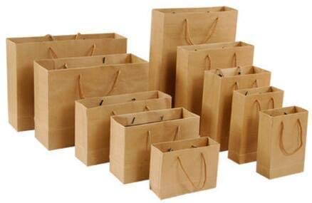 REDDOTGIFT® Kraft Shopping Paper Bags