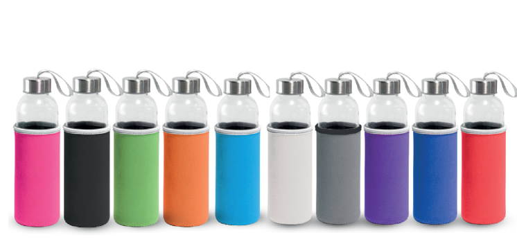 Glass Water Bottle