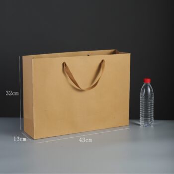 Horizontal Size Kraft Paper Bags