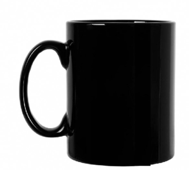 Black Color Mug Glossy