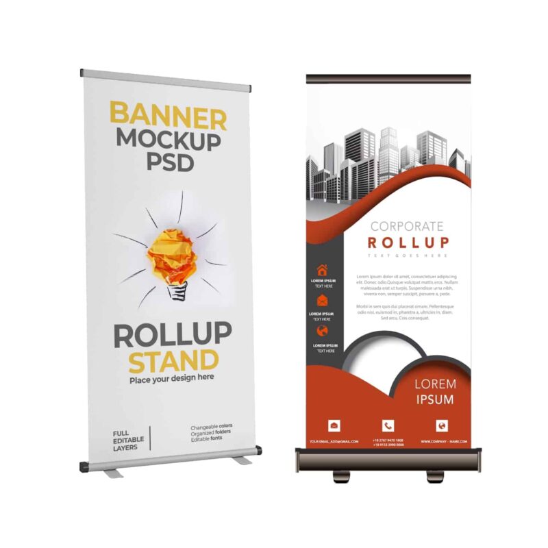 CUSTOMISED ROLL UPS