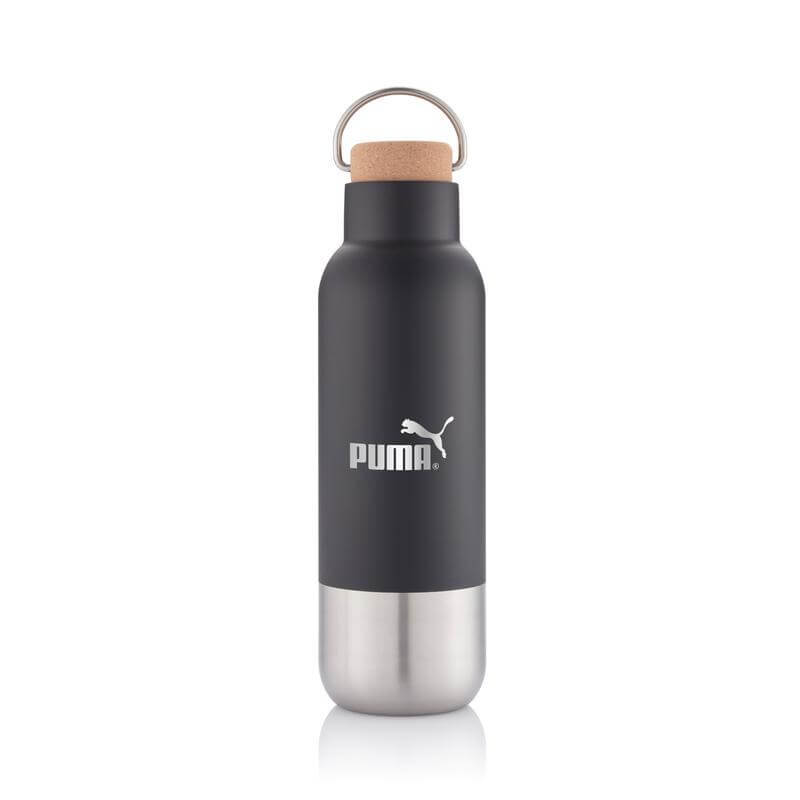Hans Larsen RCS Recycled Stainless Steel Insulated Water Bottle - Black