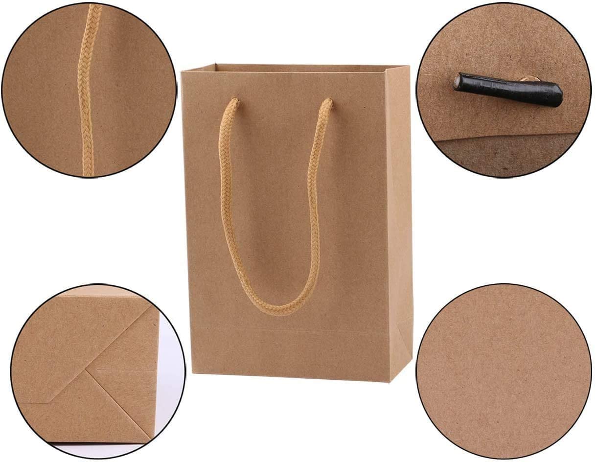 REDDOTGIFT® Kraft Shopping Paper Bags