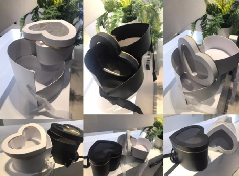 Heart Shaped Flower Box