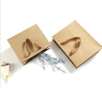 Horizontal Size Kraft Paper Bags