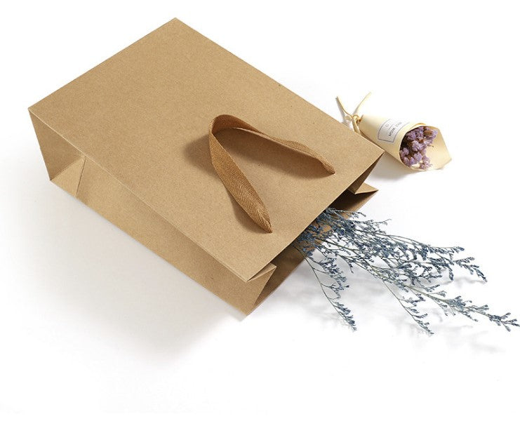 Vertical Shape Kraft Paper Bags