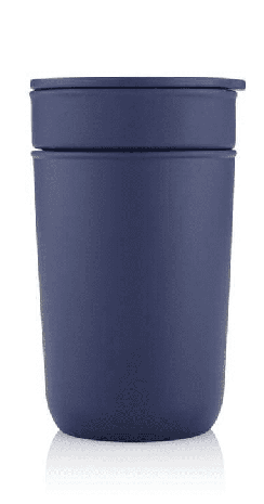 SAVONA Premium Ceramic Tumbler – 360ml | Hans Larsen with Recycled Protective Sleeve