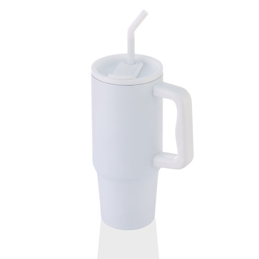 BERN - Recycled Stainless Steel Tumbler with Reusable Straw