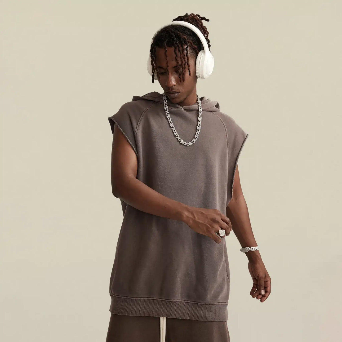 Sleeveless Hoodie