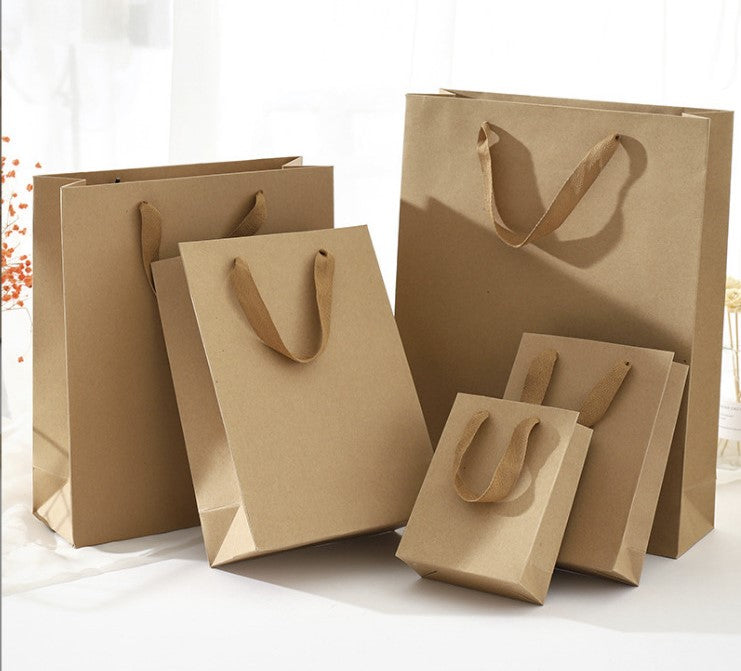 Vertical Shape Kraft Paper Bags