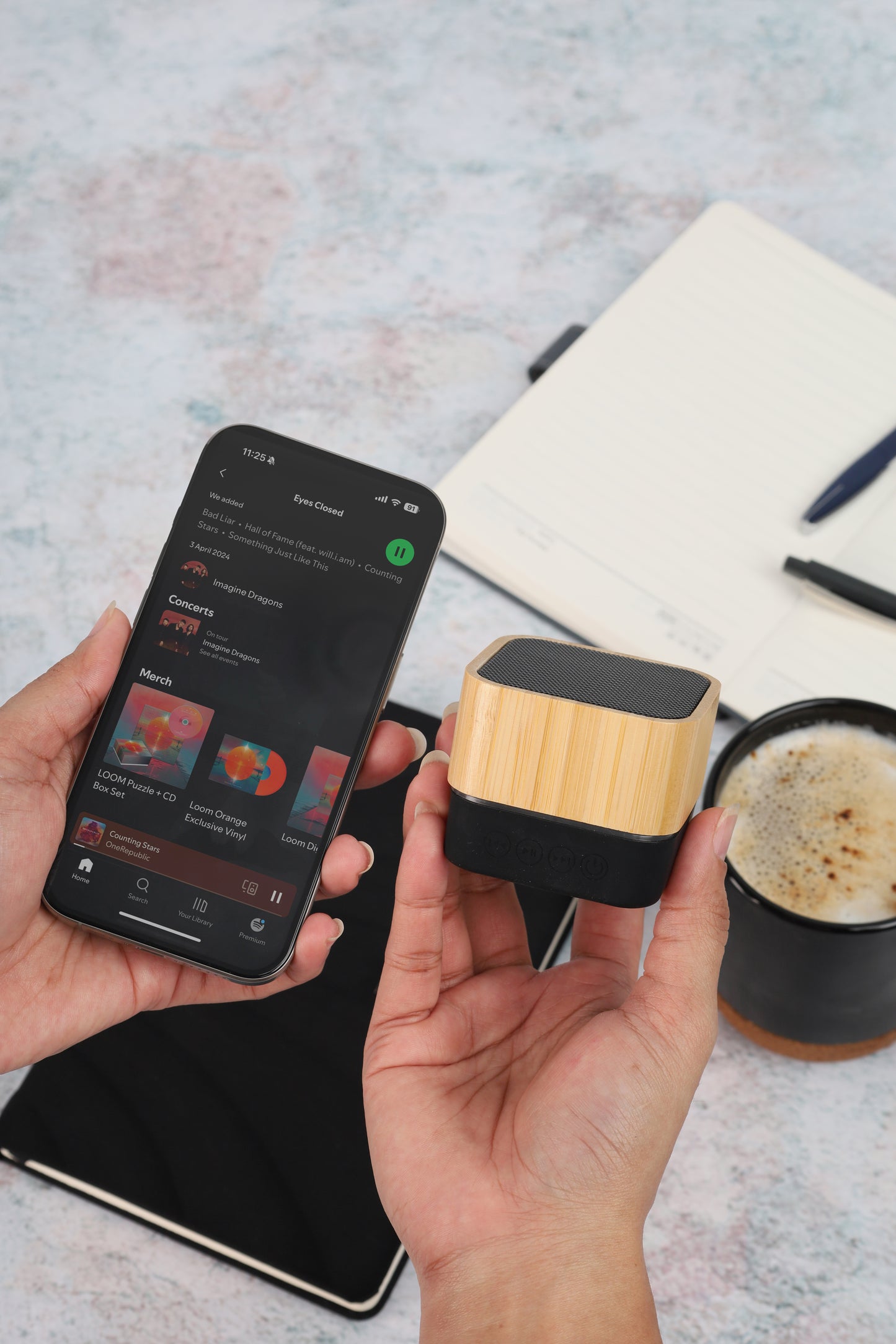 Bamboo Bluetooth Speaker