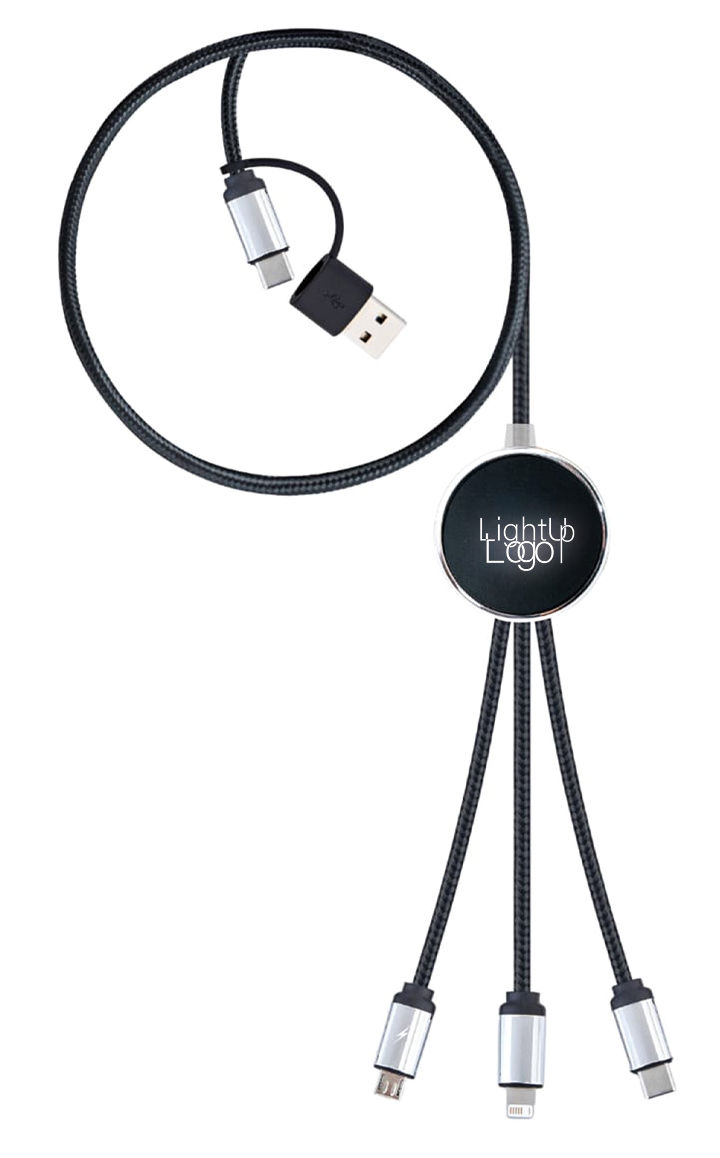 5 In 1 Charging Cable - Glow logo