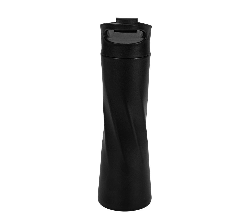 Double Wall SS Bottles Slim Waist Design Flip top Lid 500ml