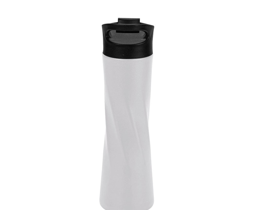 Double Wall SS Bottles Slim Waist Design Flip top Lid 500ml
