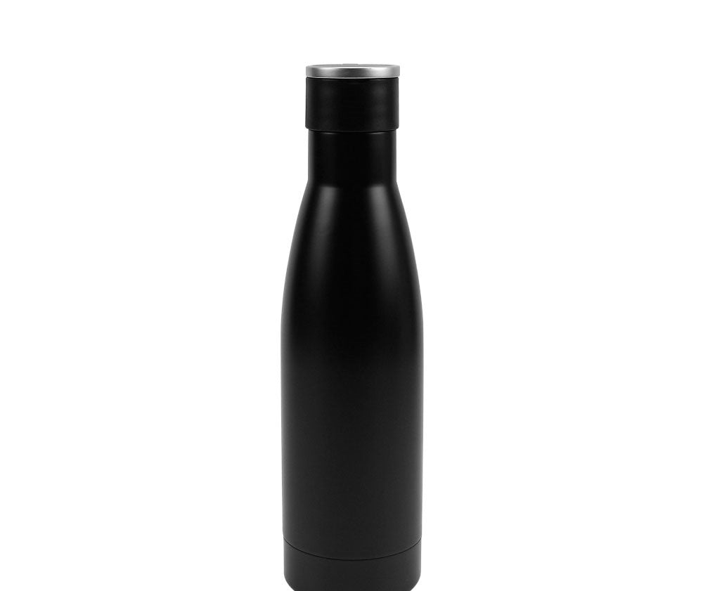 Double Wall SS Bottles Twist-off Lid SS Foldable Handle 500ml