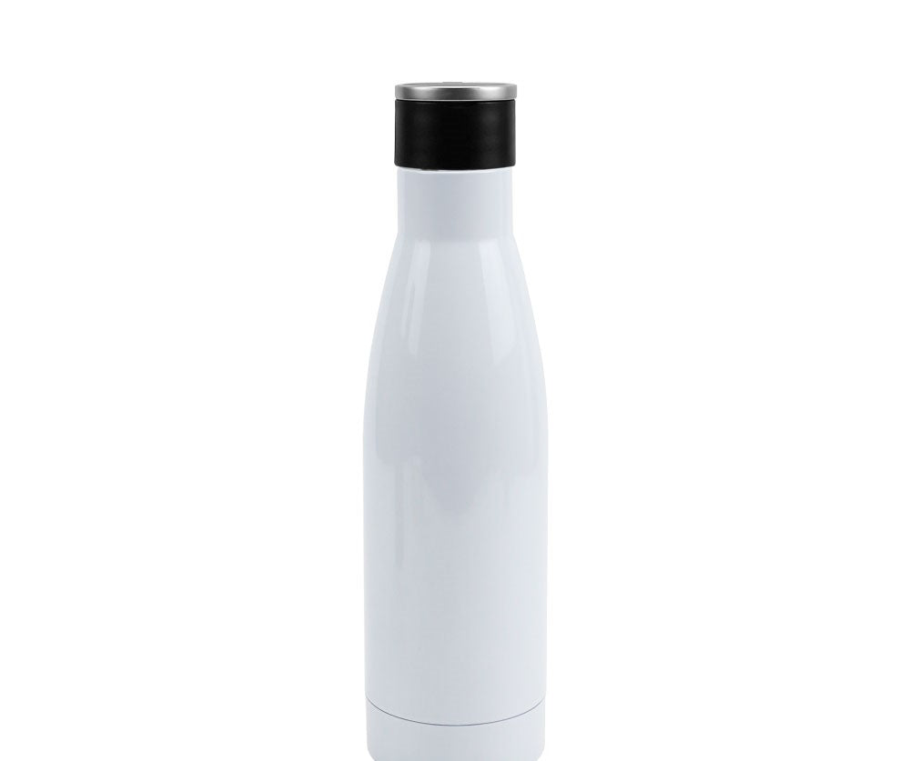 Double Wall SS Bottles Twist-off Lid SS Foldable Handle 500ml