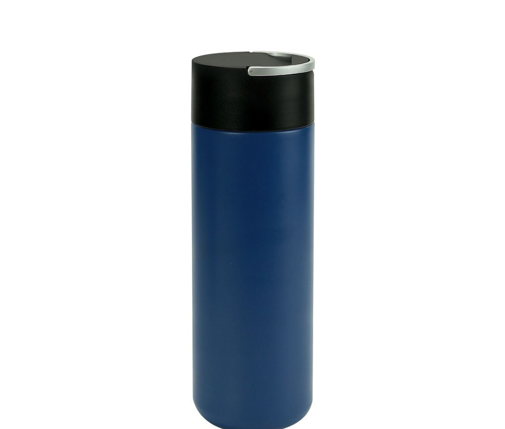 Double Wall SS Bottles, Twist-off Lid with Phone Holder 600ml