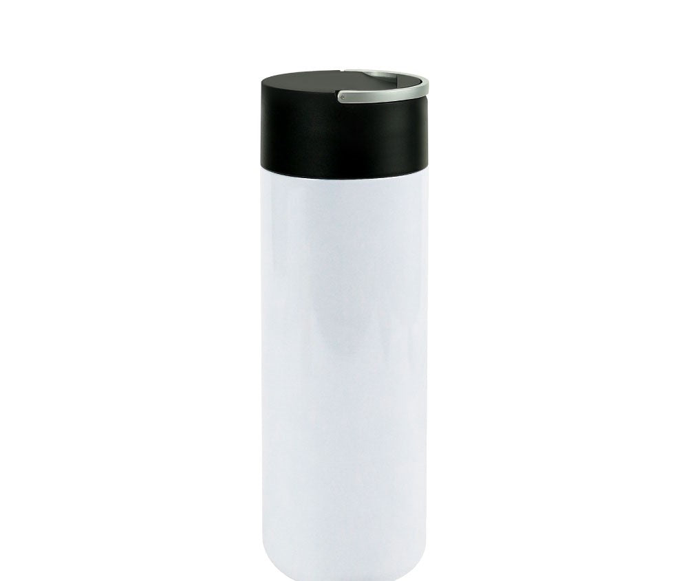 Double Wall SS Bottles, Twist-off Lid with Phone Holder 600ml