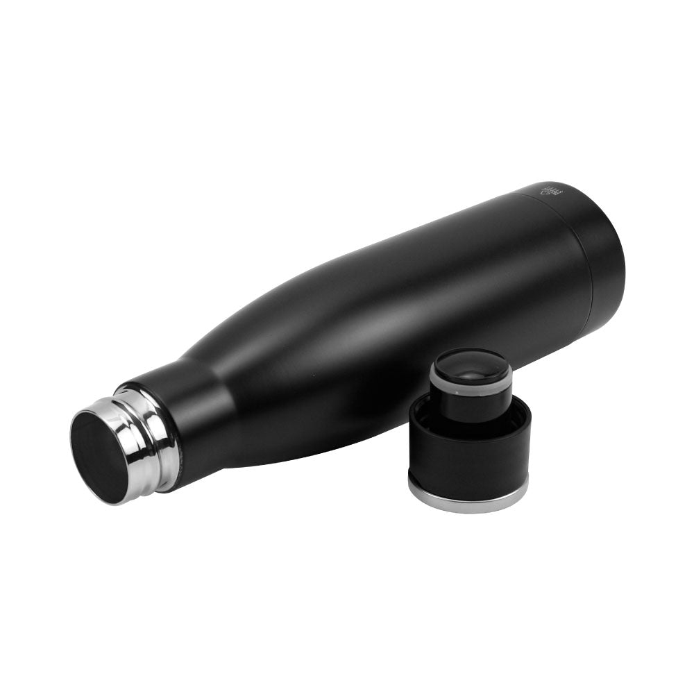 Double Wall SS Bottles Twist-off Lid SS Foldable Handle 500ml