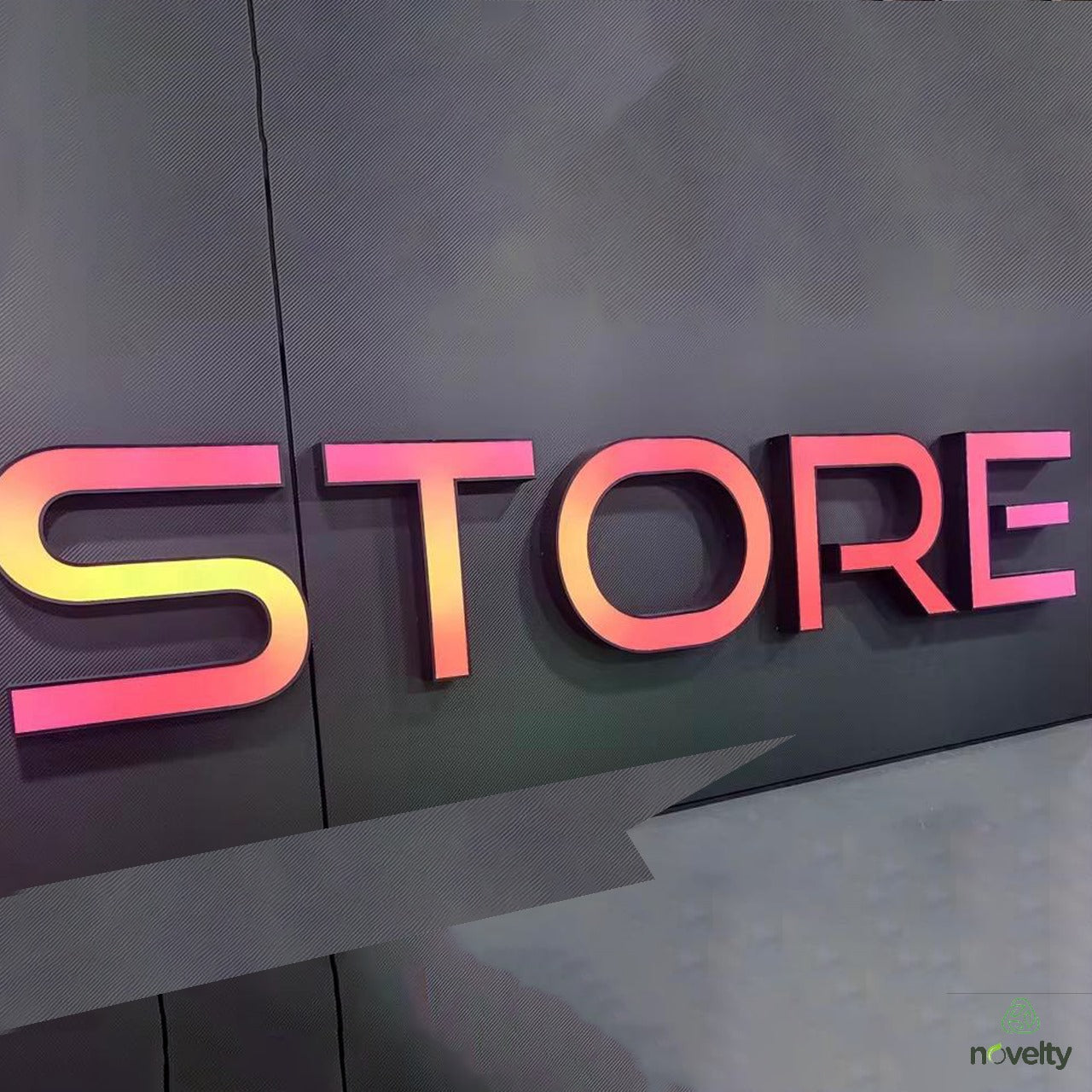 Illuminated 3D Sign Board