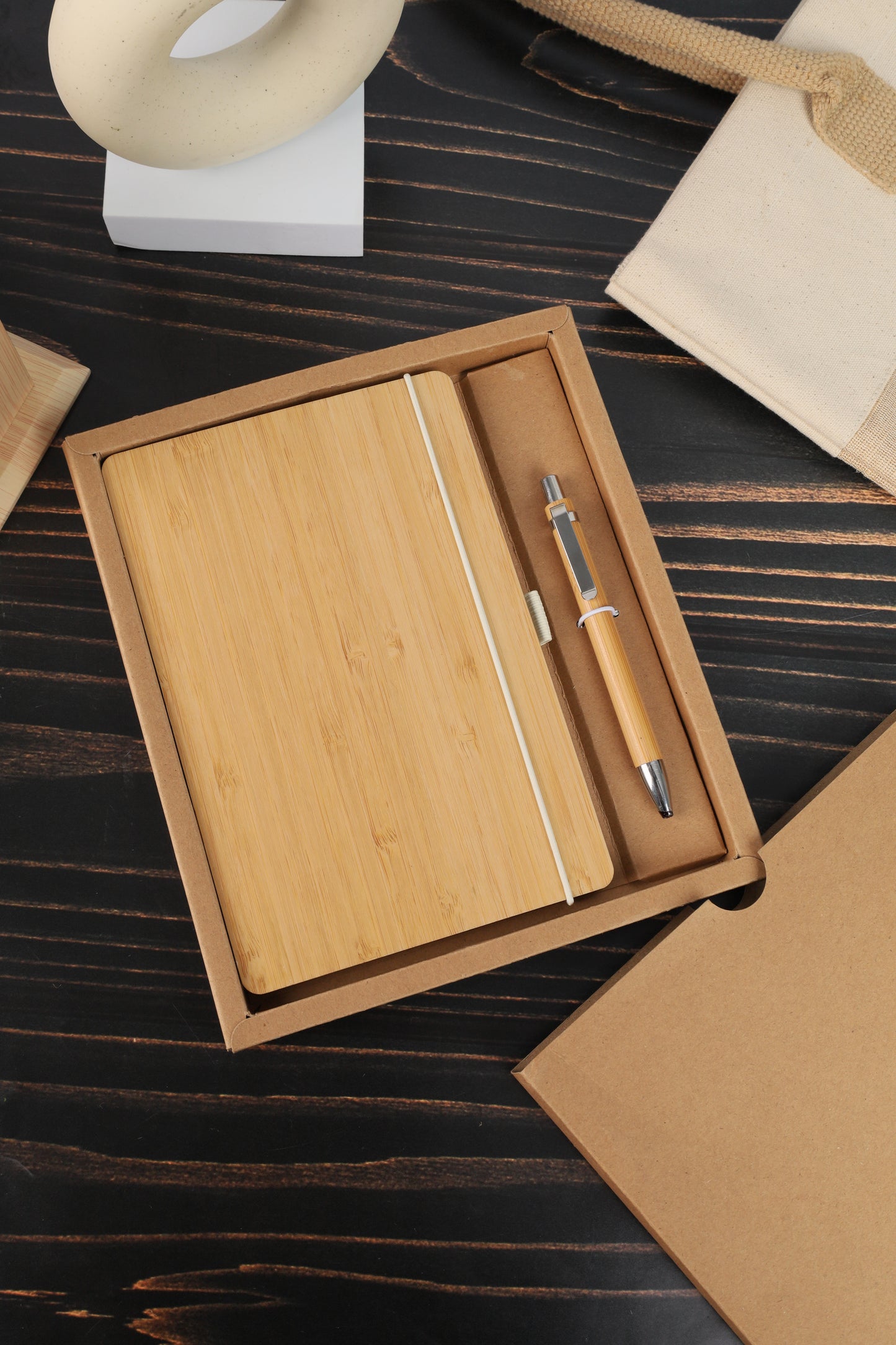 Bamboo Notebook Set
