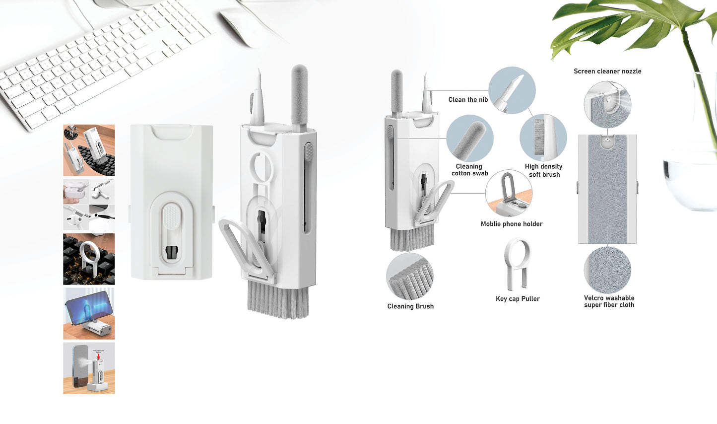 8 in 1 keyboard cleaning tool