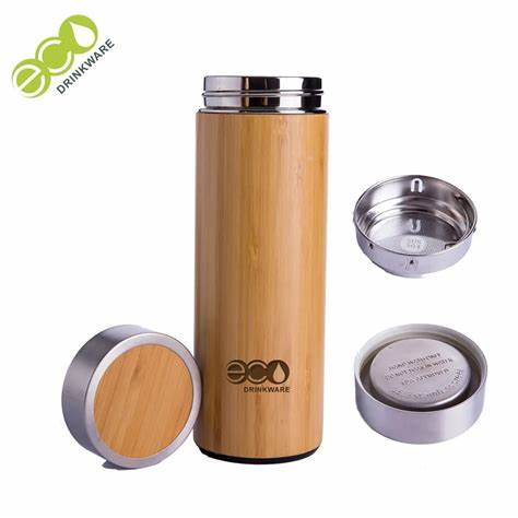 BAMBOO STAINLESS STEEL DRINKWARE