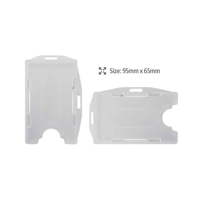 DOUBLE SIDE PVC CARD HOLDER