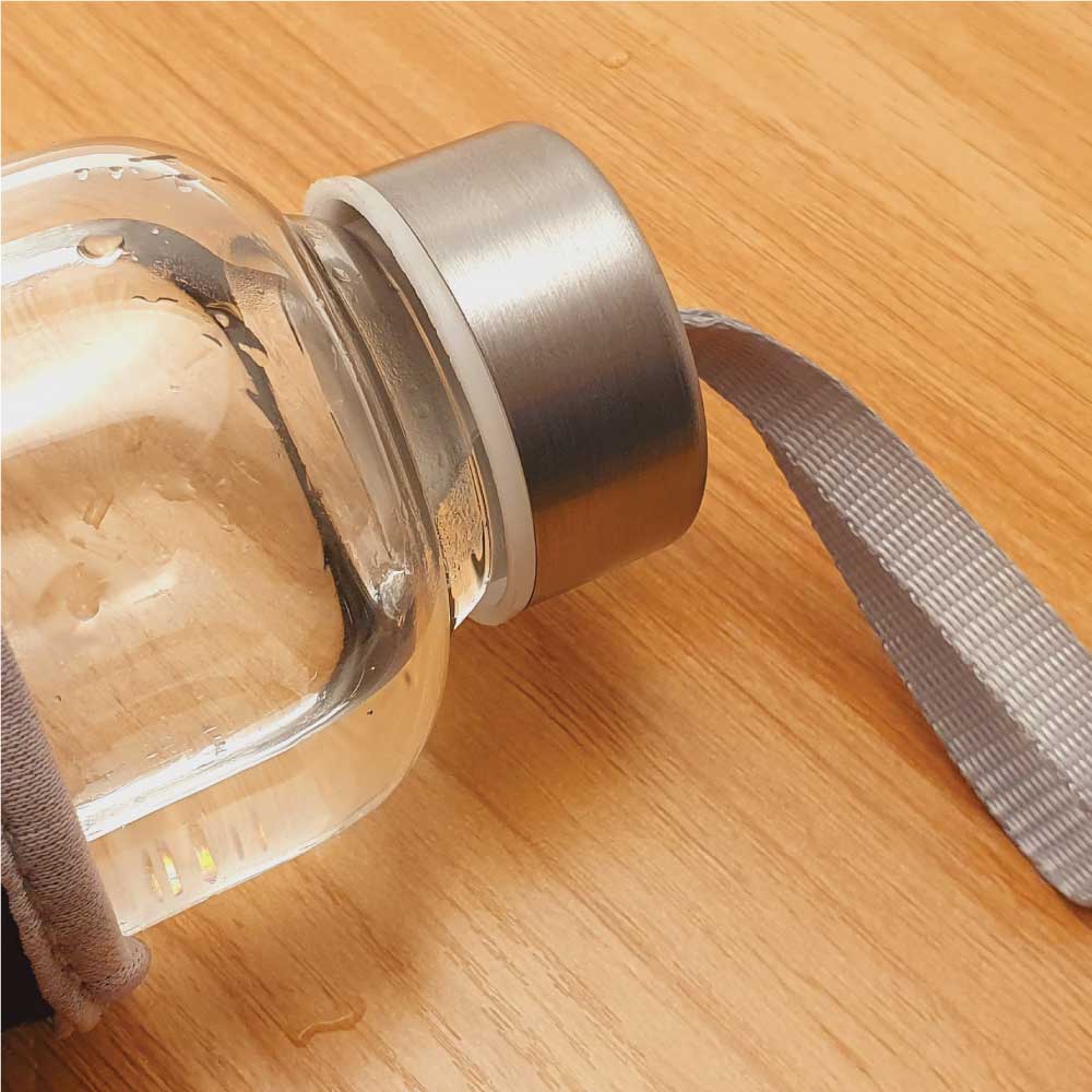 Promotional Glass Bottles with Sleeve 500 ml