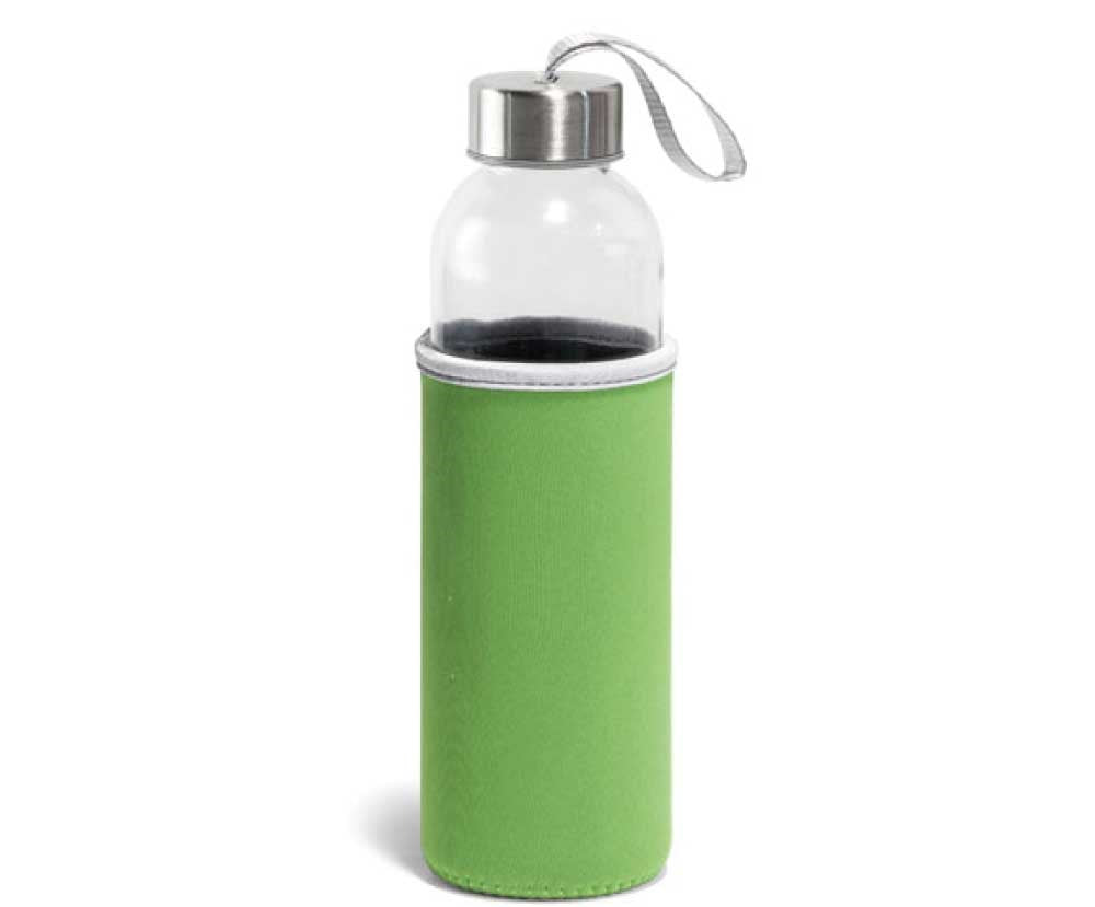 Promotional Glass Bottles with Sleeve 500 ml