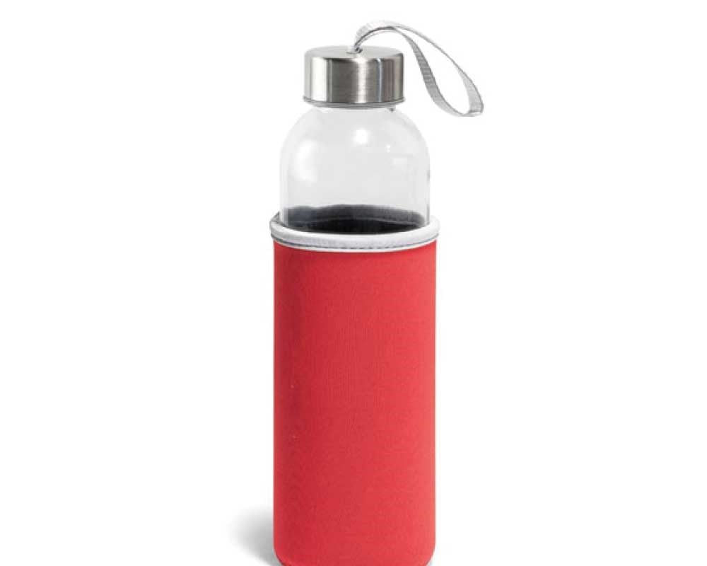 Promotional Glass Bottles with Sleeve 500 ml