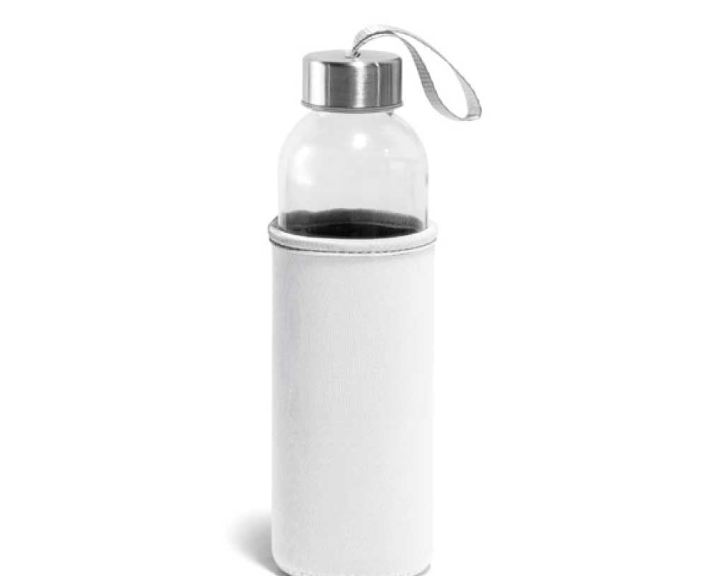 Promotional Glass Bottles with Sleeve 500 ml