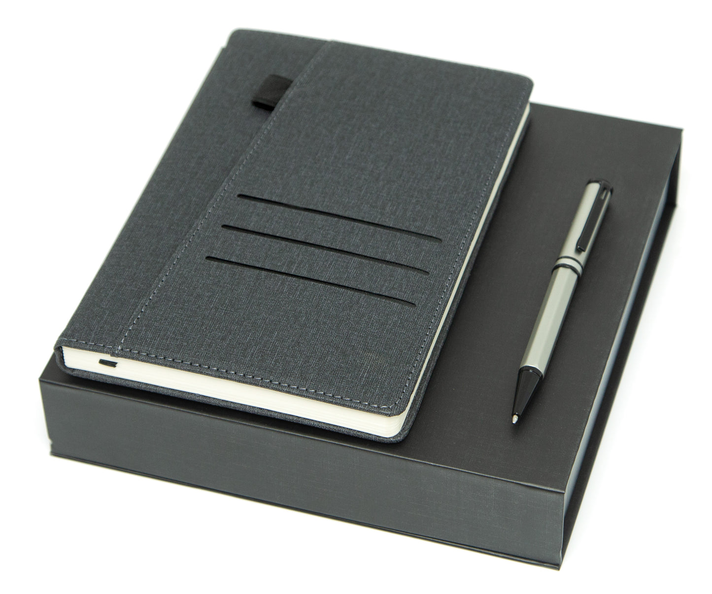 A5 Notebook Gift Set Diary With Phone Stand