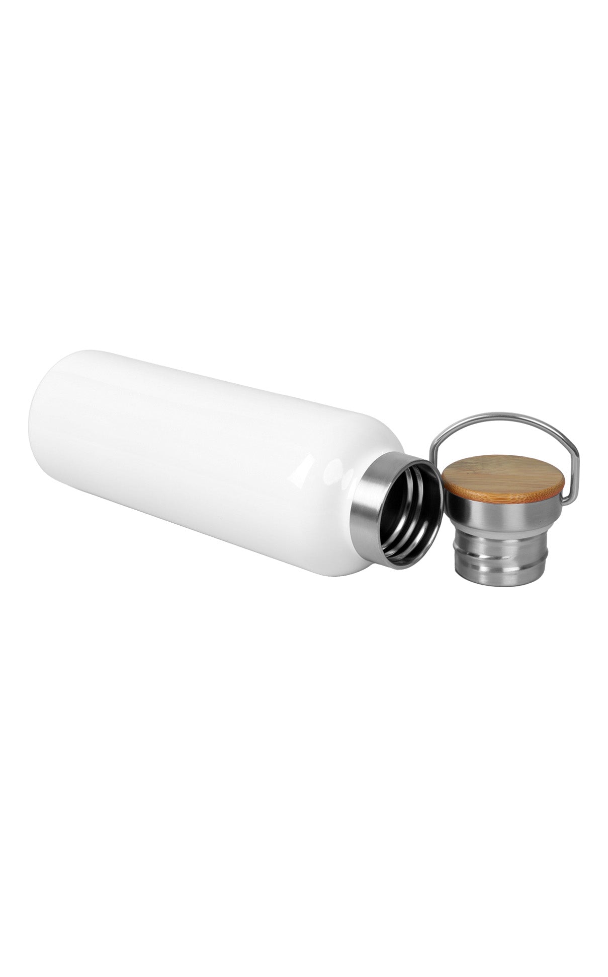 Stainless Steel Bamboo Flask