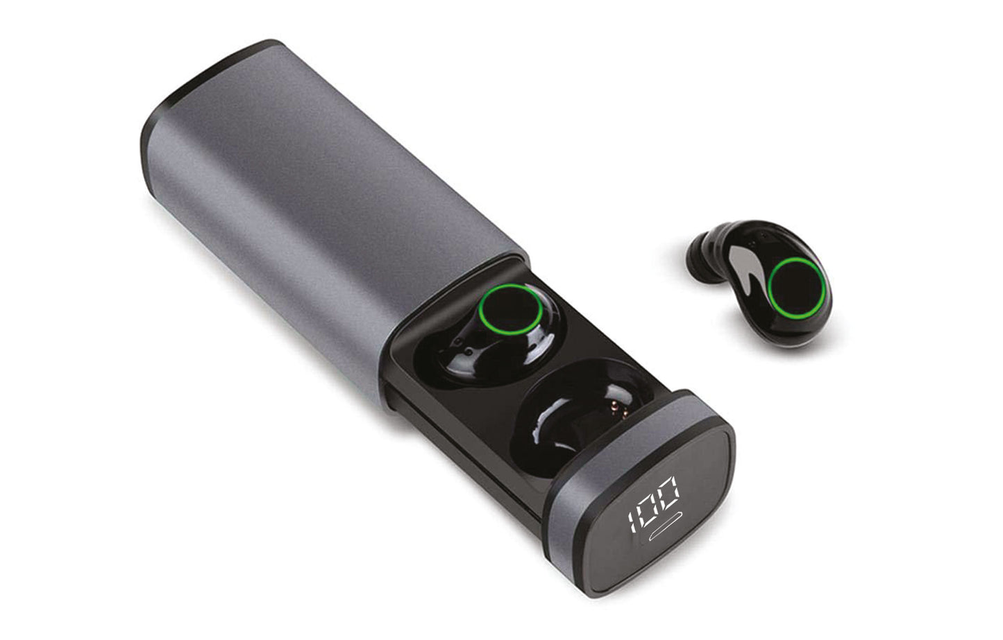 VibeWire – V5.0 Touch Earbuds with Charging Case