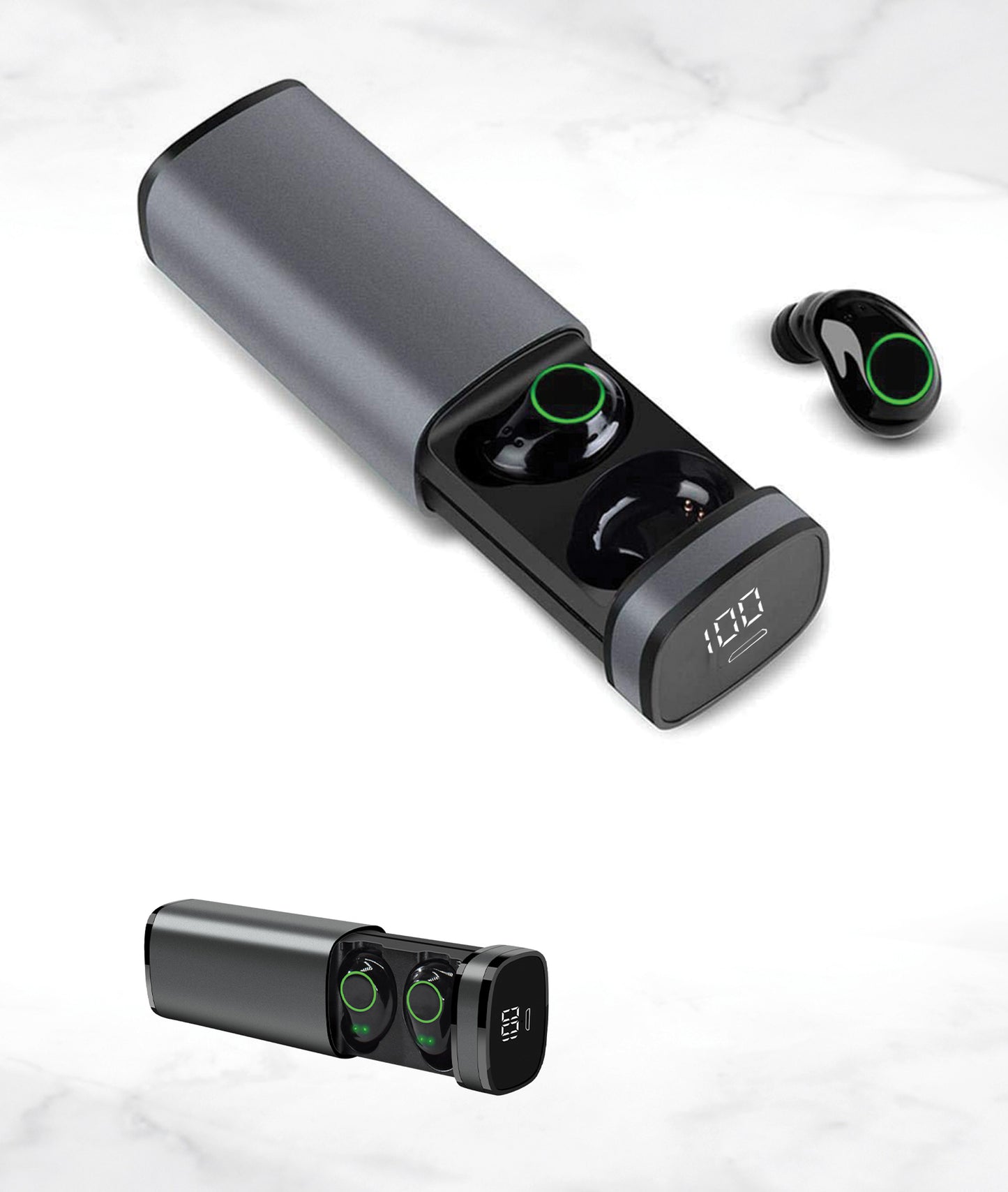 VibeWire – V5.0 Touch Earbuds with Charging Case