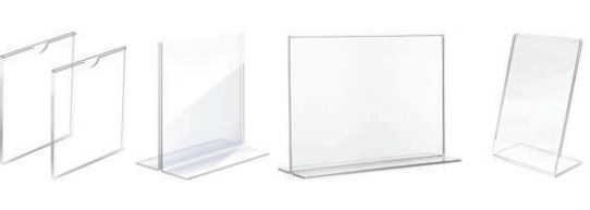 Acrylic Leaflet Holder Stand